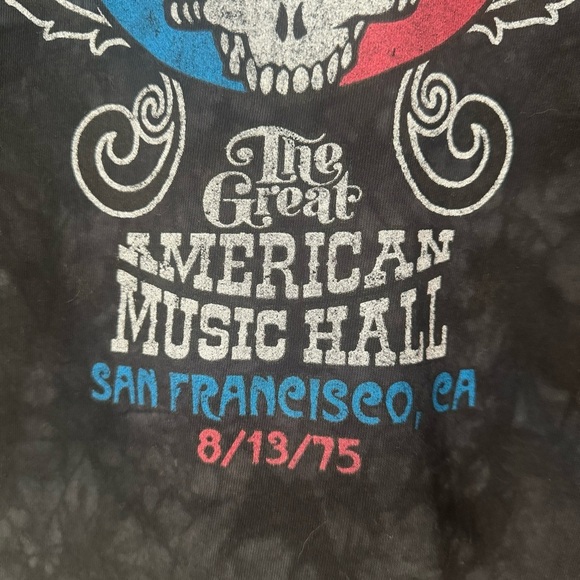 GRATEFUL DEAD Liquid Blue Great American Music Hall San Francisco Graphic Tee M - Picture 10 of 10